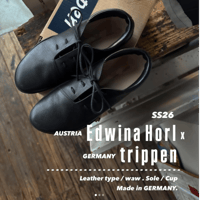 ☆ EDWINA HORL x TRIPPEN / LEATHER SHOES ☆ (*2026.8月より価格改定有り)