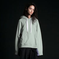 ★ 20SS /my beautiful landlet - cotton switching hoodie (OLIVE) ★