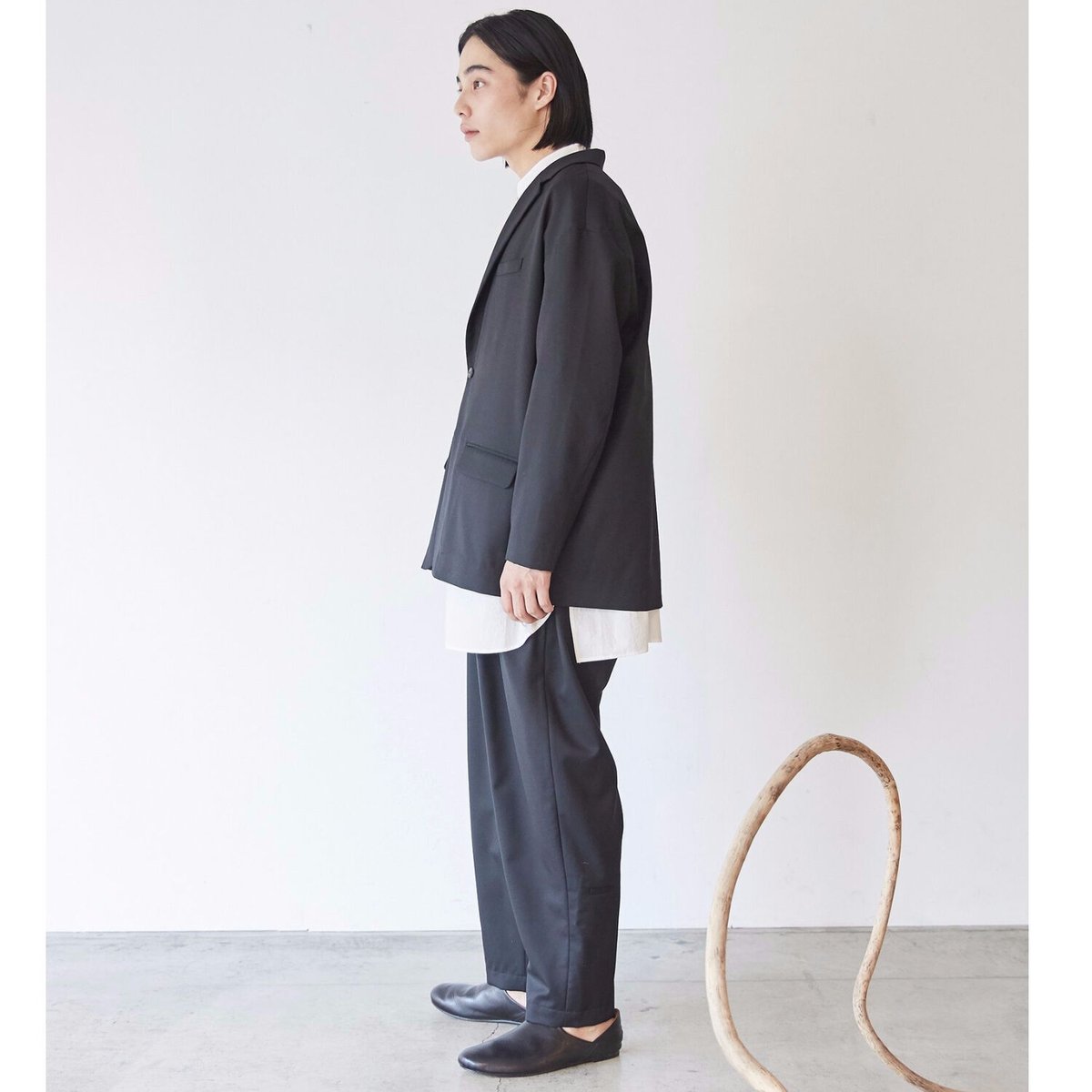 ☆ SS21 / DULCAMARA - よそいきオーバータックPT (BLACK) ☆ | ☆ SS21 / DULCAMARA - よそいきオーバータックPT (BLACK) ☆ |