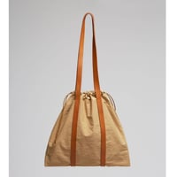 ★ Building Block / Drawstring Tote in Khaki Crinkle ★