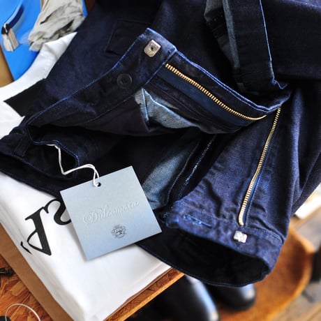 ★ 20SS / DULCAMARA - デニムオーバータックパンツ (RIGID) ★