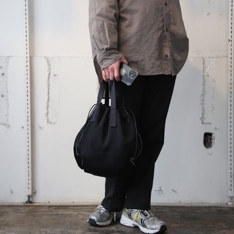 ★  TEAM HINT別注 NL (ニール) /   NYLONTWILL HELMET BAG (BLACK) ★