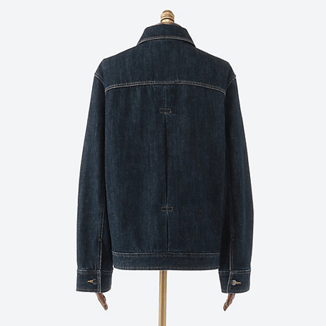 ☆  SS21 / STUDIO NICHOLSON  /  LAZAR  - SELVEDGE DENIM JACKET (INDIGO) ☆