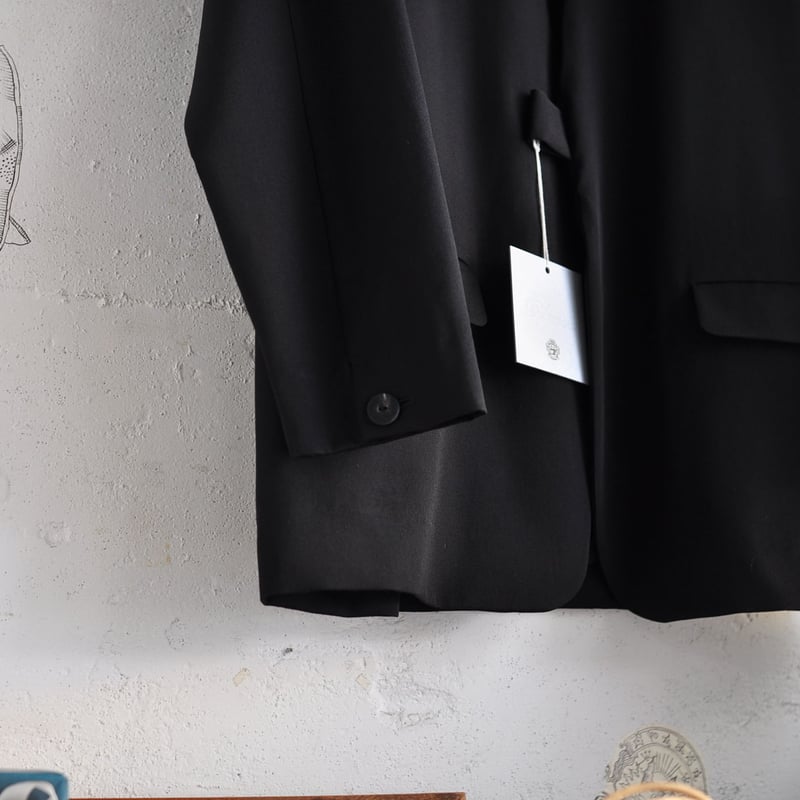 ☆ 20SS / DULCAMARA - よそいきハーフカラージャケット (BLACK) ☆  