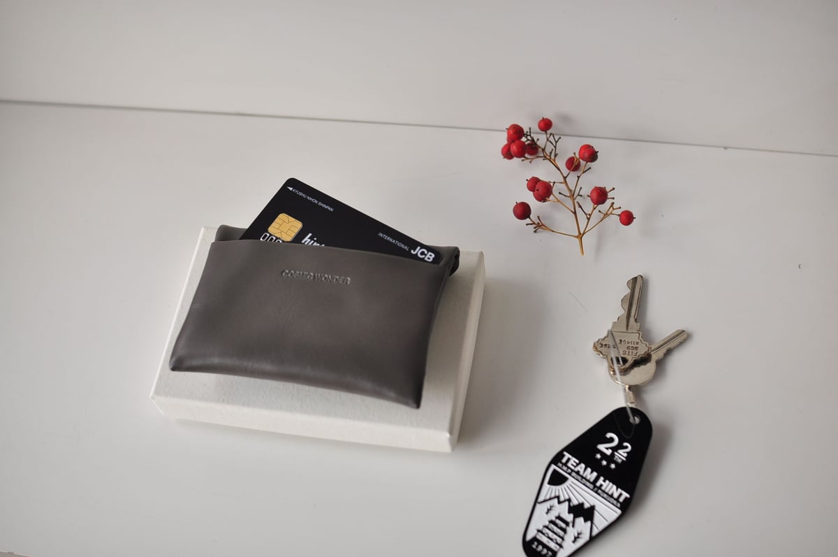 ☆ COSMIC WONDER / Light leather coin case (G