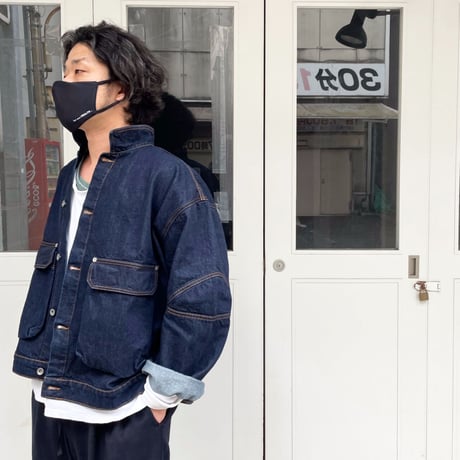 ★ SS21 NEW ! / HENRIK VIBSKOV - Match Box Jacket (INDIGO) ★