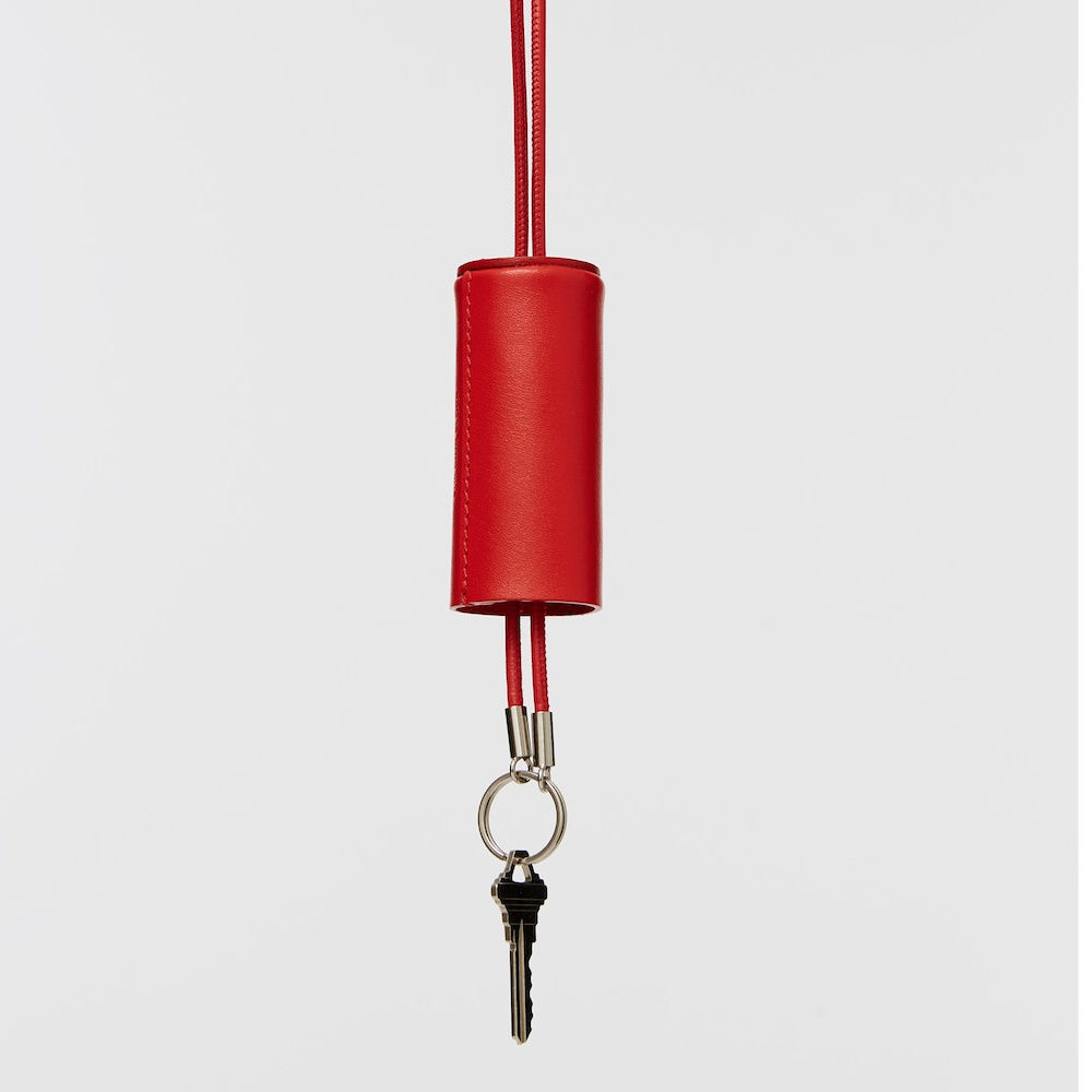 ☆ Building Block / CYLINDER KEY LANYARD (TOMATO