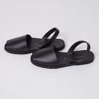 ★ " minorquines (ミノキネス) " AVARCA サンダル (BLACK) ★