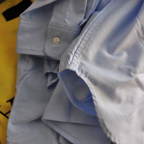 ☆ AW20 / WILLY CHAVARRIA  /  BIG OXFORD SHIRT  (LIGHT BLUE) ☆