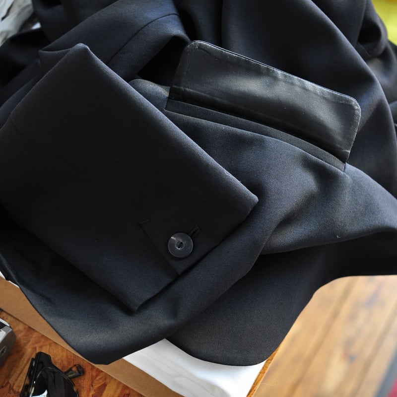 ☆ 20SS / DULCAMARA - よそいきハーフカラージャケット (BLACK) ☆