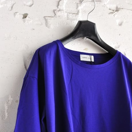 ★ SUPER Daily / ice cotton lc T shirt (R.BLUE) ★