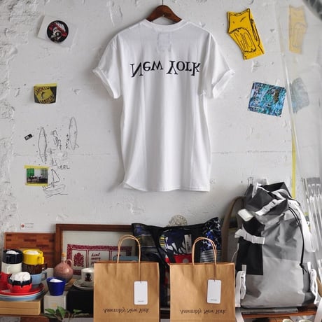 ★ ASSEMBLY NEW YORK / ヒント別注 LOGO S/S T SHIRT  (WHITE) ★