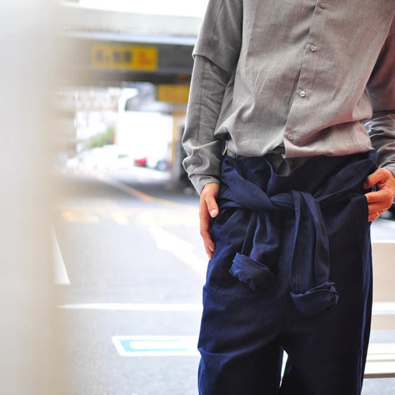 ☆ ohta (オータ) / SHIBARI PANTS (NAVY) ☆ | Welcome
