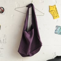 ★ LIMITED EDITION / DULCAMARA - 和紙リネンよそいきBAG (紫) ★