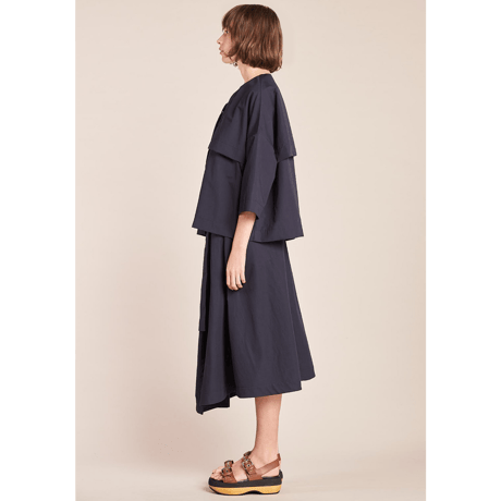 ★ KLOKE  / REIGN D-RING SKIRT ( INK (NAVY) / S ) ★