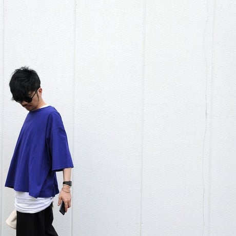 ★ SUPER Daily / ice cotton lc T shirt (R.BLUE) ★