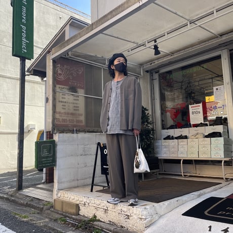 ☆ SS22 / dauerbrenner - HEMDI V SHIRT (KHAKI)☆