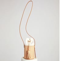 ★ Building Block /  Small Pail in White Crinkle ★