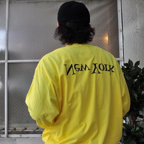 ★ ASSEMBLY NEW YORK / ヒント別注 LOGO L/S T SHIRT  (YELLOW) ★