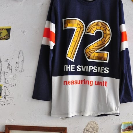 ★ 18AW NEW ! / HENRIK VIBSKOV - 72 LONG TEE (NAVY) ★