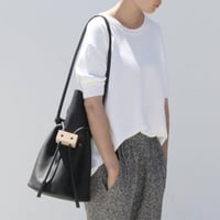 ★ Building Block / Cable + Outlet (Pebbled leather) ★