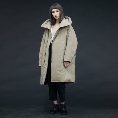 ★ AW20 / my beautiful landlet - taslan nylon down hooded coat (3COLOR) ★
