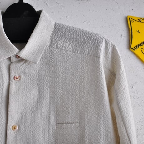 ★ DULCAMARA - ヨークスリーブシャツ(OFFWHITE) SIZE 1 ★