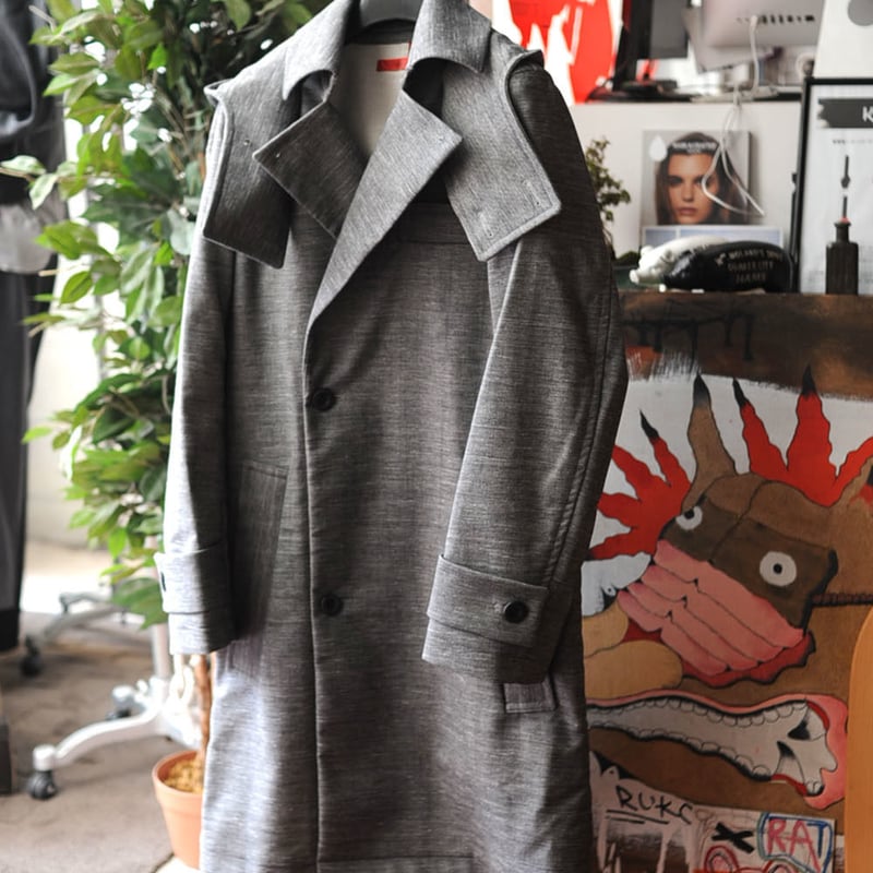 ☆ 16AW / ohta (オータ) GREY COAT With HOOD ☆ | Wel