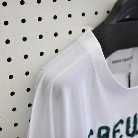 ★ 20SS NEW ! / HENRIK VIBSKOV / THE BIG TEE / SCREW U BARBECUE (WHITE) ★