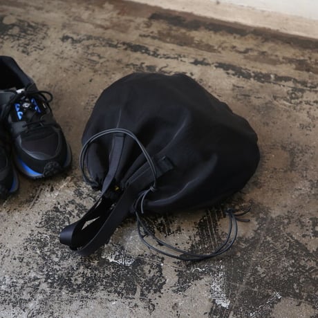 ★  TEAM HINT別注 NL (ニール) /   NYLONTWILL HELMET BAG (BLACK) ★