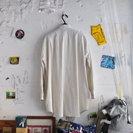 ★ DULCAMARA - ヨークスリーブシャツ(OFFWHITE) SIZE 1 ★