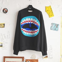 ★ HENRIK VIBSKOV / PROTEETH SWEAT (BLACK / S) ★