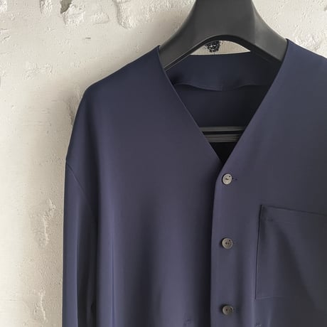 ☆ SS22 / dauerbrenner - HEMDI V SHIRT (NAVY/別注)☆