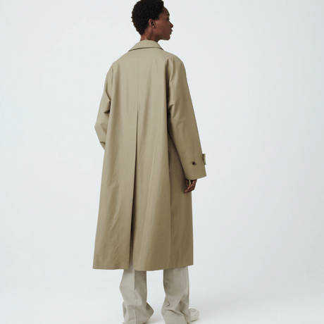 ☆ STUDIO NICHOLSON  /  HOLIN COATED COTTON COAT (BIRCH) ☆ 即日発送