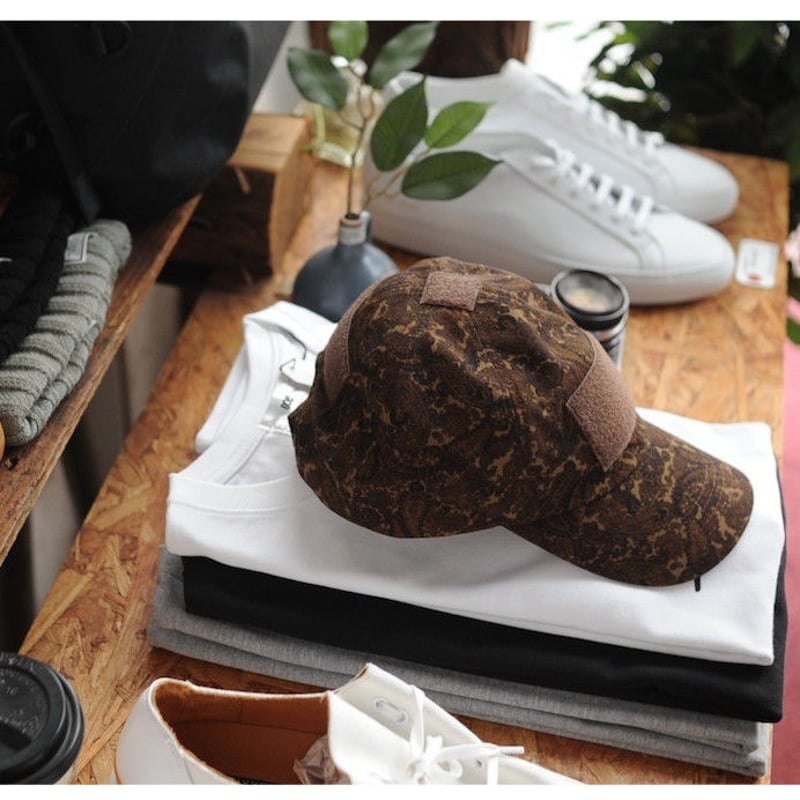 ☆ soe (ソーイ) x CA4LA (カシラ) / BROWN PAISLEY CAP ☆