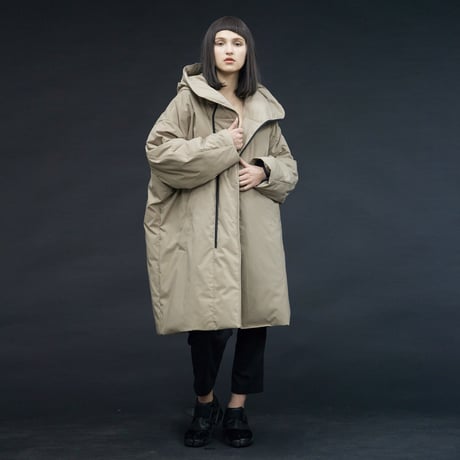 ★ AW20 / my beautiful landlet - taslan nylon down hooded coat (3COLOR) ★