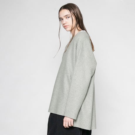 ★ AW20 / VOAAOV - compressed wool jersey switching sweat (3 COLOR) ★