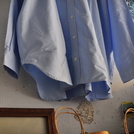 ☆ AW20 / WILLY CHAVARRIA  /  BIG OXFORD SHIRT  (LIGHT BLUE) ☆