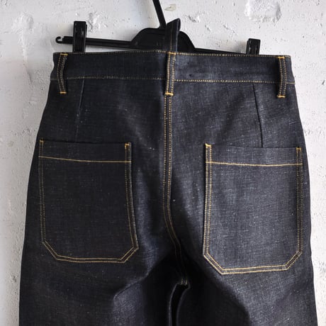 ☆  20SS / STUDIO NICHOLSON  /  BILL SELVEDGE DENIM CLASSIC FLAT FRONT TAPERED DENIM  (INDIGO) ☆