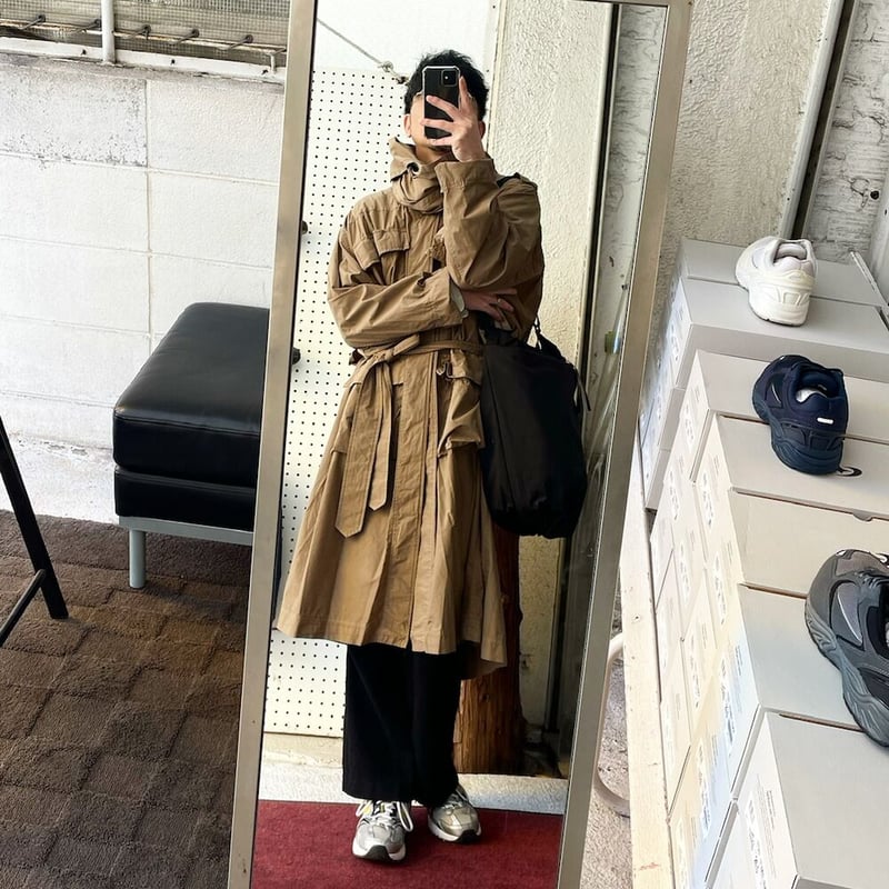 tac:tac ウール コート グレー タクタクI'm here: アイムヒアー tac