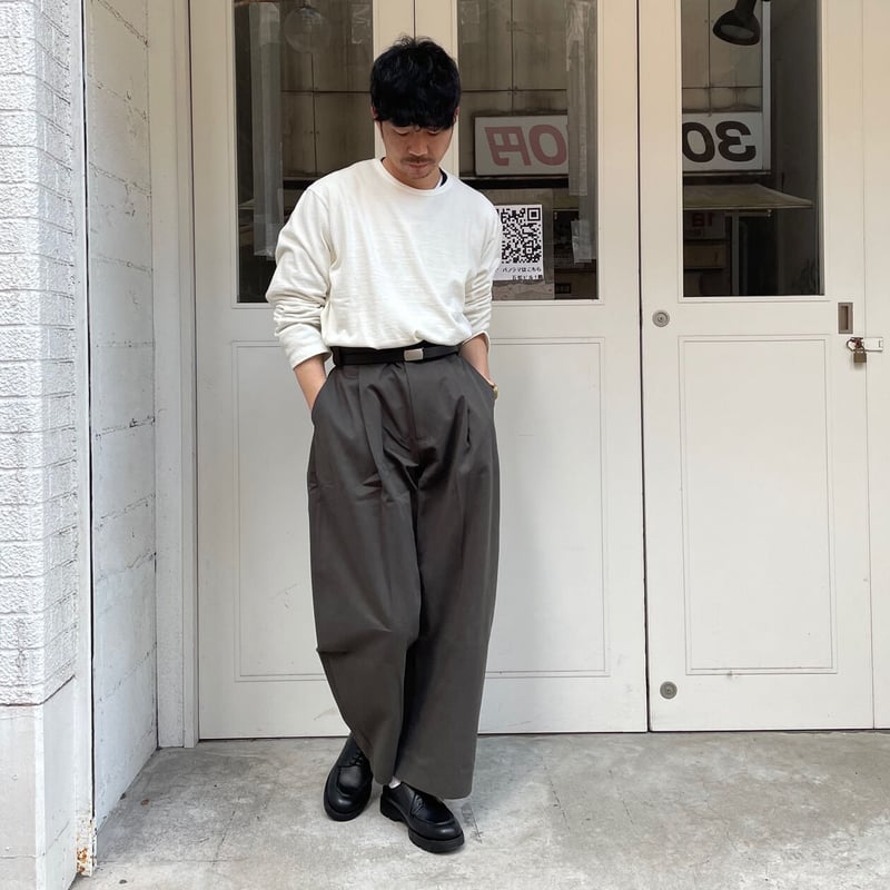 ☆ SS21 / STUDIO NICHOLSON / SORTE - PEACHED ☆ SS21 / STUDIO NICHOLSON / SORTE - PEACHED