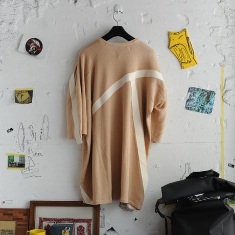 ★ House of the very island's / DECONSTRUCTED T-SHIRT WITH DOLMAN SLEEVES ★