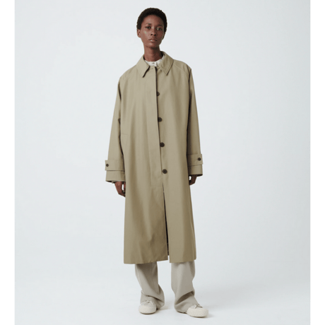 ☆ STUDIO NICHOLSON  /  HOLIN COATED COTTON COAT (BIRCH) ☆ 即日発送