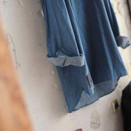 ★ EDWINA HORL / EH36SH-02 P/O SHIRTS (BLEACH) ★