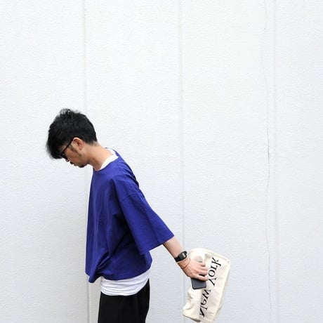 ★ SUPER Daily / ice cotton lc T shirt (R.BLUE) ★