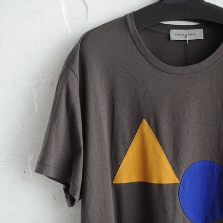 ★ CORRELL CORRELL (コレルコレル) / APPLI T SHIRTS  (OLD BLACK/SIZE / L) ★