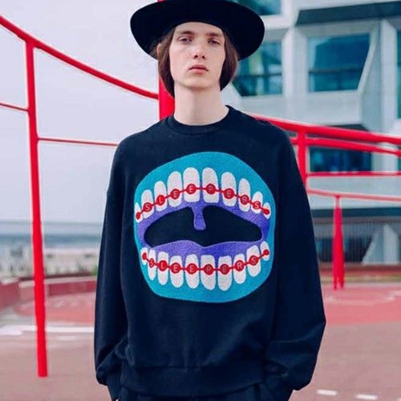 最終価格！　HENRIK VIBSKOV トレーナー ☆ HENRIK VIBSKOV / PROTEETH SWEAT (BLACK / S) ☆