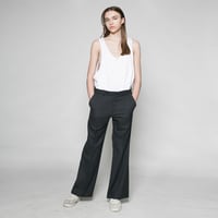 ★ AW20 / VOAAOV - washable wool boot cut pants (チャコール) ★