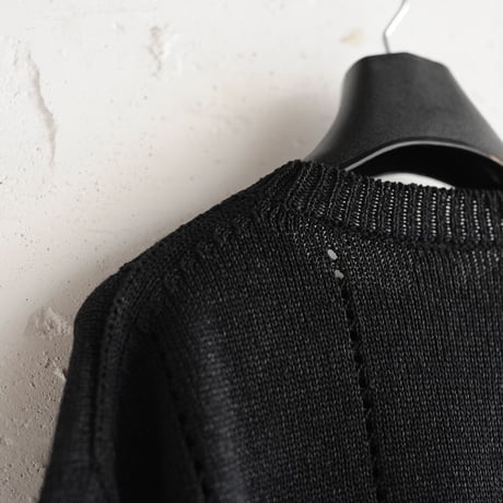 ★ 18SS EDWINA HORL / EH36KN-01 S/S KNIT(BLACK/M) ★