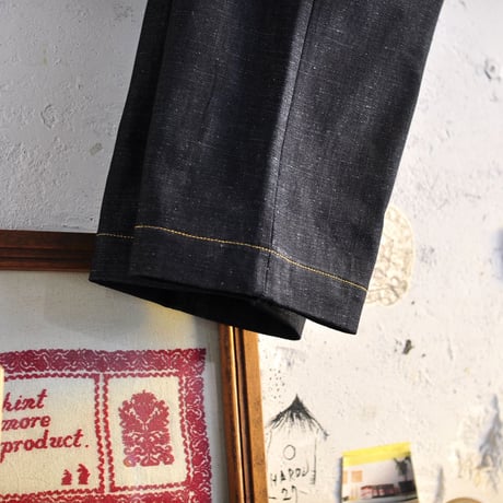 ☆  20SS / STUDIO NICHOLSON  /  BILL SELVEDGE DENIM CLASSIC FLAT FRONT TAPERED DENIM  (INDIGO) ☆
